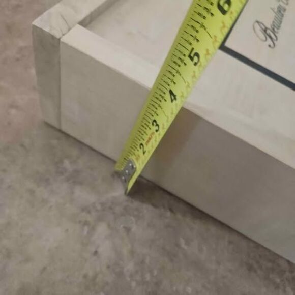 Wood Wine Box BV Coastal Estates Beaulieu Napa Valley 13.5" x 14.5"x 3.5" - Picture 5 of 5